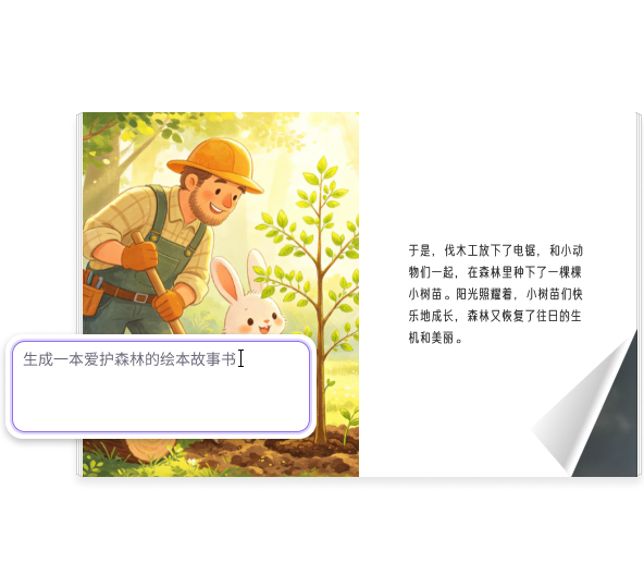 AI绘本制作